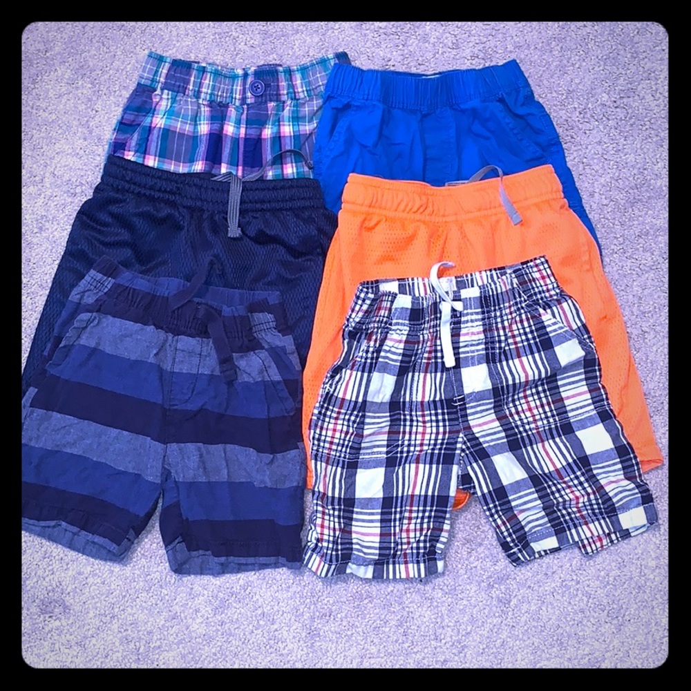 Six Pairs of Assorted Boy’s 4T Shorts